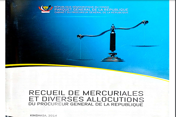 pgcassation Recueil de mercuriales et diverses allocutions du procureur général de la république 2014