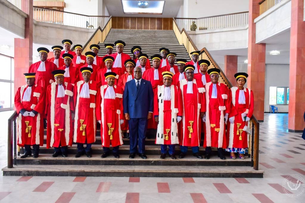 pgcassation, Le Chef de l'Etat et  les Hauts magistrats du Parquet Général près la Cour de Cassation 