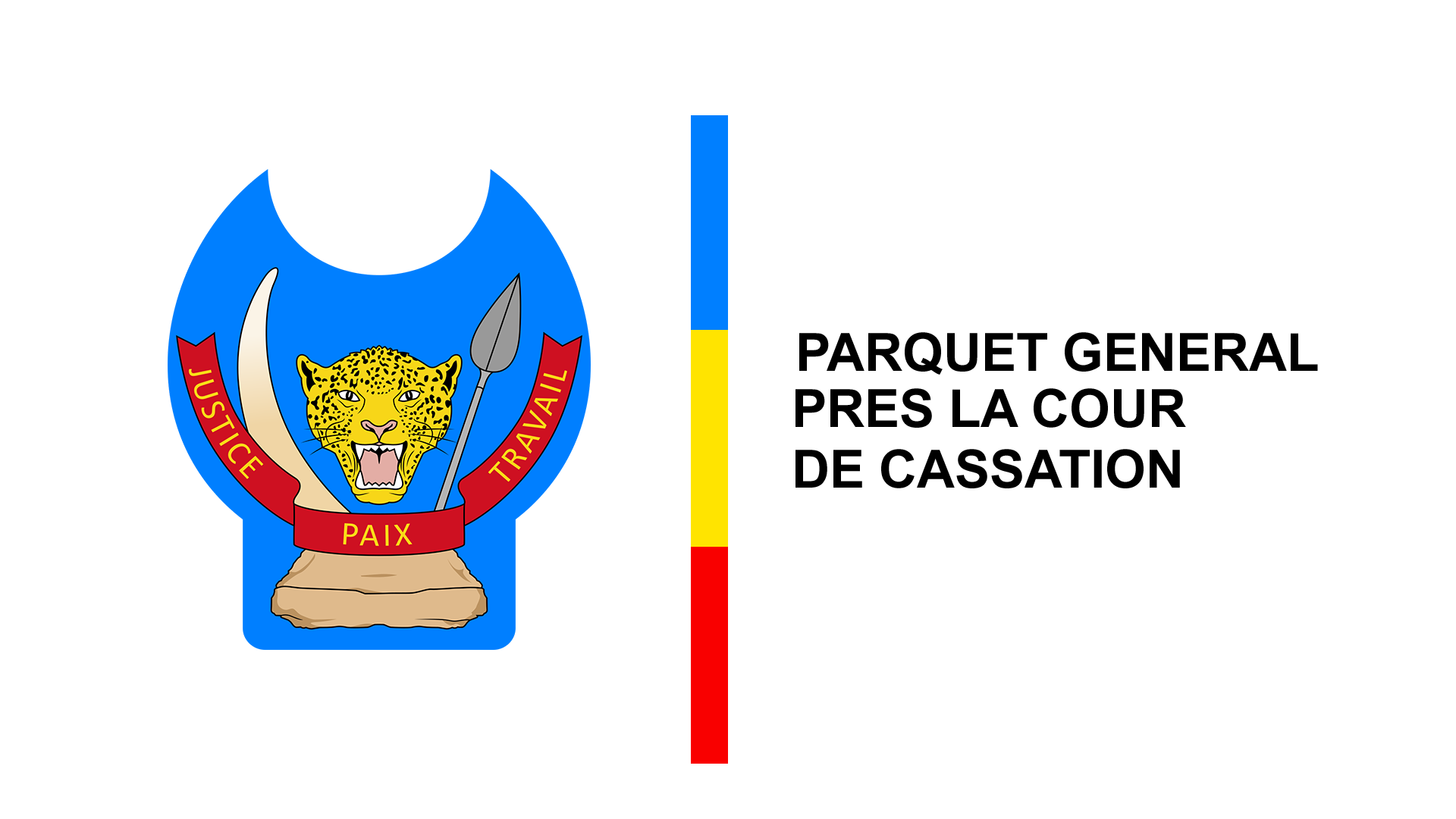 Logo pgcassation, Logo parquet général près la cours de cassaation RDC