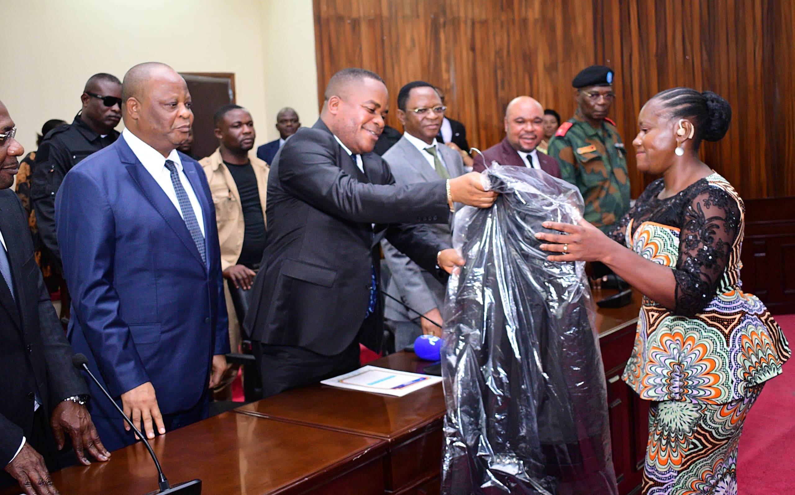 Monsieur Firmin MVONDE MAMBU
Procureur Général Près la Cour de Cassation